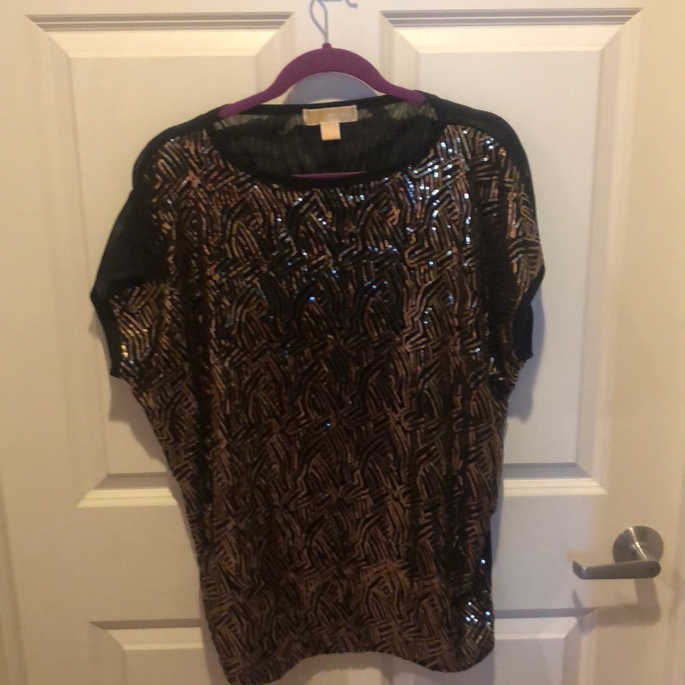Michael Kors fancy black top